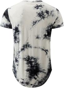 img 3 attached to Stylish Tie Dyed Hipster Curve Shirt 1803ZR: Trendy Men's Clothing and Shirts