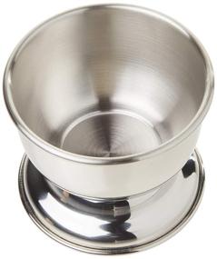 img 2 attached to 🪒 Premium Stainless Steel Shave Cup by Colonel Ichabod Conk: Superior Quality and Durability!