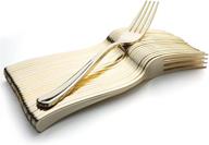 🍴 dine in style with n9r 72pcs gold plastic forks - perfect for parties, weddings, and formal events logo