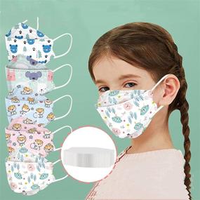 img 4 attached to Cartoon Face_Mask Protection Breathable Comfortable