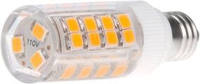 img 2 attached to 💡 HERO-LED E11-51S-DW Mini Candelabra LED Bulb, 3.5W, 35W Equiv, Daylight White 5000K - 5-Pack