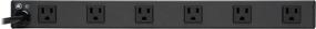 img 2 attached to 💡 Tripp Lite RS1215-RA Rackmount Network-Grade PDU Power Strip, 12 Outlets Wide-Spaced with Right Angles, 15A, 15ft Cord and 5-15P Plug, Black