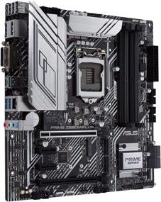 img 2 attached to 💻 ASUS Prime Z590M-PLUS LGA 1200 (Intel 11th/10th Gen) microATX Motherboard with PCIe 4.0, 10 Power Stages, 3X M.2 Slot, Thunderbolt 4 Header, 1Gb LAN, SPI-TPM Header, M.2 Socket - Key E Wireless, and Aura Sync RGB