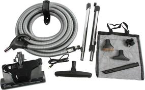 img 4 attached to 💨 Cen-Tec Systems Central Vacuum Electric Powerhead Kit: Powerful Pigtail Hose for Ultimate Efficiency