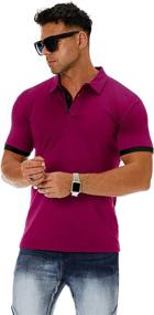 img 1 attached to CNROS Sleeve Casual Designed Purplish Red
