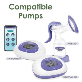 img 2 attached to 🍼 Maymom Pump Valve & MyFit 21mm Shield - Compatible with Lansinoh Breast Pump Signature Pro/Smartpump/Manual Breast Pump - Replacement for Lansinoh Pump Valve - Non-OEM Lansinoh Pump Part