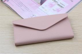 img 2 attached to 👛 Women's Black Leather Wallet by Wei Long - Stylish Handbag Accessory for Enhanced SEO