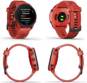 img 2 attached to 🏃 Garmin Forerunner 745 GPS Running and Triathlon Smartwatch Magma Red with Wearable4U White Earbuds and Charging Power Bank Case Bundle - Unbeatable Value!