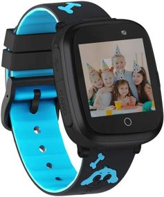 img 4 attached to 🎁 HuaWise Smart Watch for Kids - HD Touch Screen Game Watch, Waterproof Kids Smartwatch with Music Player, Durable Camera, Alarm Clock - Perfect Birthday Gift