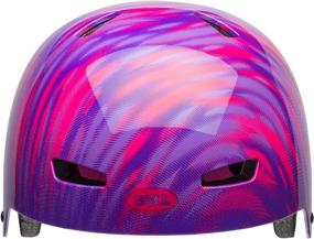 img 3 attached to BELL Ollie Bike & Skate Helmet: Pretty Pink/Purple Protection for Biking and Skating