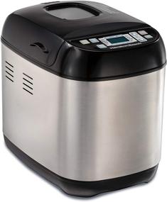 img 4 attached to Hamilton Beach Artisan & Gluten-Free Bread Maker: 2 lbs Capacity, 14 Settings, Stainless Steel - Black & Stainless (29885)