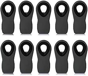 img 2 attached to 🖇️ Efficient Magnetic Clip for Food Storage: Black (Pack of 10)