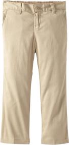 img 2 attached to 👖 Dickies Girls Stretch Classic Straight Pants & Capris: Optimal Girls' Clothing