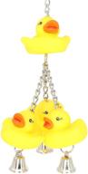 🐦 bonka bird toys - ducky ringer bird toy for parrot cages, cockatiels, conures, and parakeets - 922 logo