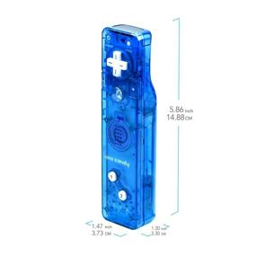 img 3 attached to 🎮 PDP PL-8560B Rock Candy Gesture Controller for Nintendo Wii/Wii U, Blueberry Boom