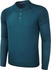 img 3 attached to 👕 Sleeve Stretchy Thermal Tshirts for Men - TAPULCO Clothing