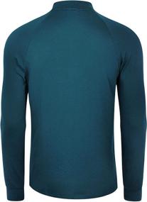 img 2 attached to 👕 Sleeve Stretchy Thermal Tshirts for Men - TAPULCO Clothing