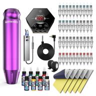 wormhole tattoo pen kit: ultimate rotary tattoo machine pen for beginners – including 40pcs tattoo cartridges needles, 8 tattoo ink, and more! explore the professional complete tattoo kit tk012 logo