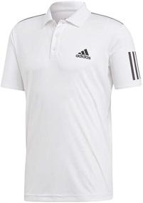 img 2 attached to Adidas 3 Stripes Tennis Shirt Black Men's Clothing