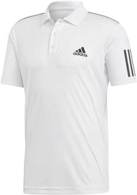 img 4 attached to Adidas 3 Stripes Tennis Shirt Black Men's Clothing