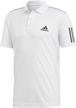 adidas 3 stripes tennis shirt black men's clothing logo