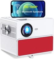 🎥 portable movie projector with hifi speaker - native 1080p wifi bluetooth & 4k 7500l mini video protectors compatible with tv stick hdmi vga usb tf av for home theater/outdoor cinema | towond logo