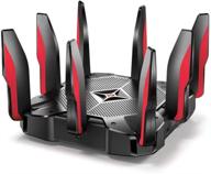 enhanced performance with renewed tp-link 🔥 ac5400 tri band gaming router (archer c5400x) logo