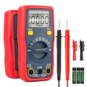 img 4 attached to 🔋 AstroAI Digital Multimeter - Auto-Ranging/Ohmmeter Tester with Non-Contact Voltage Function - Accurate Measurements of Voltage, Current, Amp, Resistance, Capacitance - for 1.5v/9v/12v Batteries