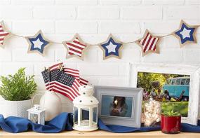 img 1 attached to DII CAMZ11139 Outdoor Patriotic Garland