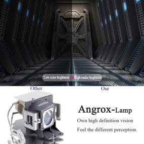 img 1 attached to 🔦 Angrox RLC-078 Replacement Projector Lamp Compatible with ViewSonic PJD5134 PJD5132 PJD5234L PJD6543W PJD5232L PJD6235 PJD6245 Projector