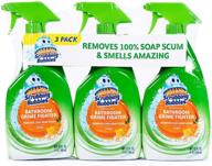 🍊 scrubbing bubbles citrus bathroom grime fighter spray - set of 3, 32 ounces logo