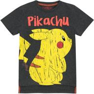 pikachu boys' pokemon t-shirt logo