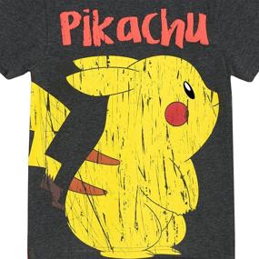 img 1 attached to Pikachu Boys' Pokemon T-Shirt