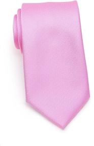 img 3 attached to Bows N Ties Necktie Pocket Square Microtexture Men's Accessories for Ties, Cummerbunds & Pocket Squares