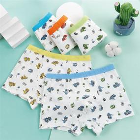 img 3 attached to Comfortable and Durable Cotton Underwear for Toddler Boys by CC Dame Clothing