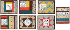 img 2 attached to 🐾 Quilt As You Go Inspirational Mug Mats: Dog Days by June Tailor - Pawsome Quilting Delight!