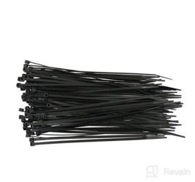 img 5 attached to 🔗 Versatile Cable Management Solution: Cable Matters Combo Pack of 200 Self-Locking Nylon Cable Ties in Assorted Lengths (6+8+12-Inch) - Black and White Colors included
