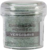 ranger embossing powder 1 ounce verdigris logo