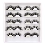 magnify your eyes with lanflower mink 👁️ eyelashes: handmade, natural-looking and voluminous pack of 10 styles logo