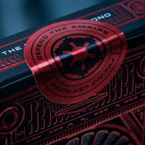 img 1 attached to Theory11 Star Wars Playing Cards - Dark Side Edition (Red): Unleash the Power of the Sith!