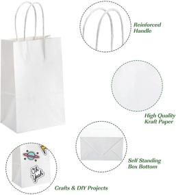 img 2 attached to TOMNK Handles 5 2X3 5X8 Shopping BirthdayBags