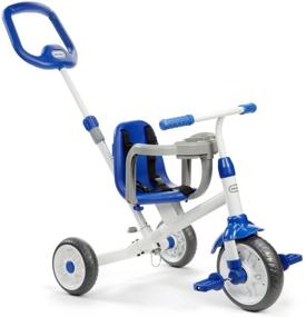 img 4 attached to Little Tikes Ride 'N Learn 3-in-1 Trike, Blue: Discover, Ride, and Learn