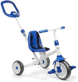 img 3 attached to Little Tikes Ride 'N Learn 3-in-1 Trike, Blue: Discover, Ride, and Learn