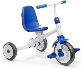 img 2 attached to Little Tikes Ride 'N Learn 3-in-1 Trike, Blue: Discover, Ride, and Learn