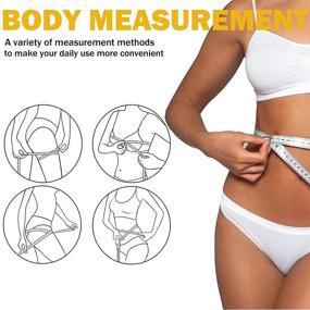 img 1 attached to 📏 6-Pack Soft Tape Measure by TACVEL - Body Measurement Measuring Tape with Double Scales Rulers for Sewing, Body Tailoring (60in/150cm)