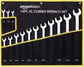 img 2 attached to Exploring the features of the AmazonBasics V Groove Combination Wrench Set: A Comprehensive Review