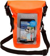 geckobrands gwp 16519or waterproof phone tote logo