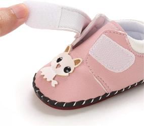 img 2 attached to Top-rated Cartoon Moccasins Boys' Shoes: Anti-Slip Leather Sneakers