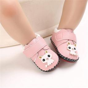 img 3 attached to Top-rated Cartoon Moccasins Boys' Shoes: Anti-Slip Leather Sneakers