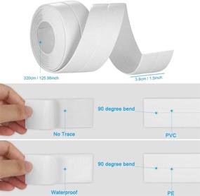 img 1 attached to 💧 Ultimate Protection: Waterproof Adhesive Caulking Sealing for Bathrooms